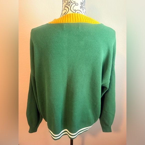 HOLLISTER Vintage College Letterman Cardigan Sweater - Picture 6 of 8